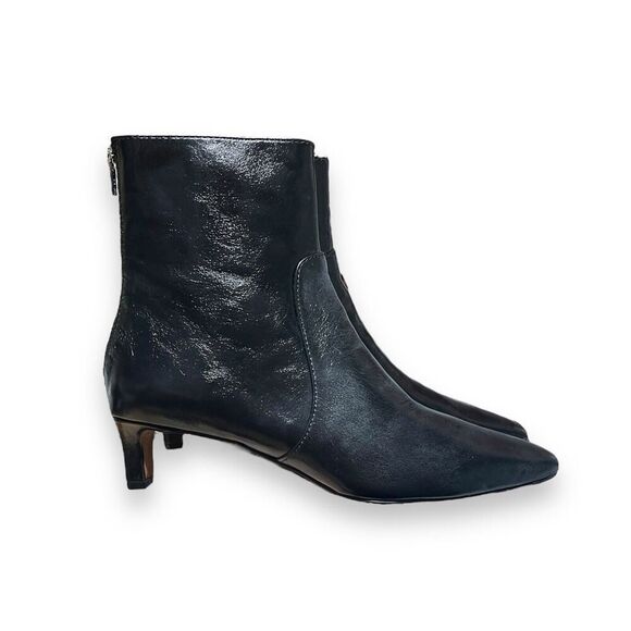 MADEWELL Boots WMNS 11 Sand Leather The Dimes Low Kitten-Heel‎ Ankle Tan Spring - Picture 2 of 16